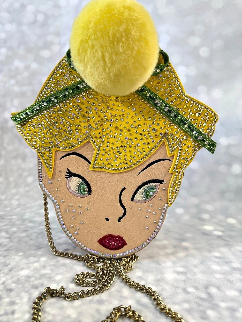 Tinker Bell Rhinestone Crossbody - Picture 2 of 3